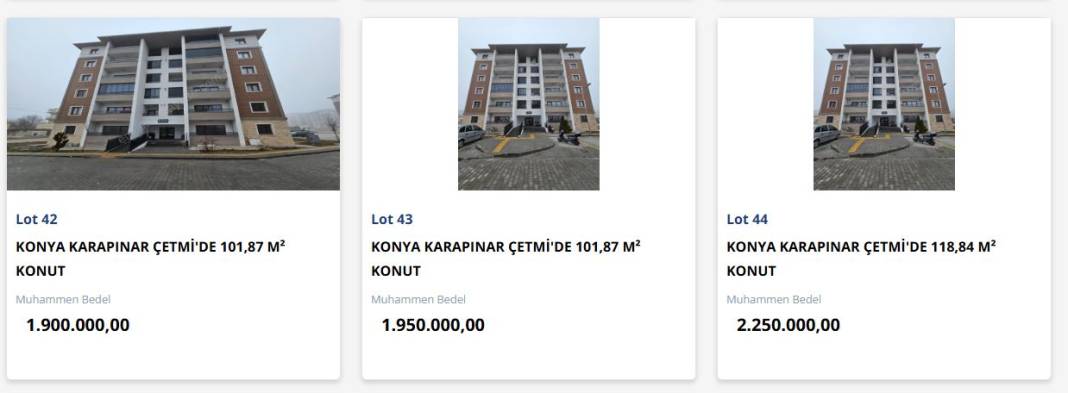 TOKİ, Konya’da 17 konutu uygun fiyatla satışa çıkardı 15